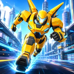 Ikon Jet Bot: Mecha Runner